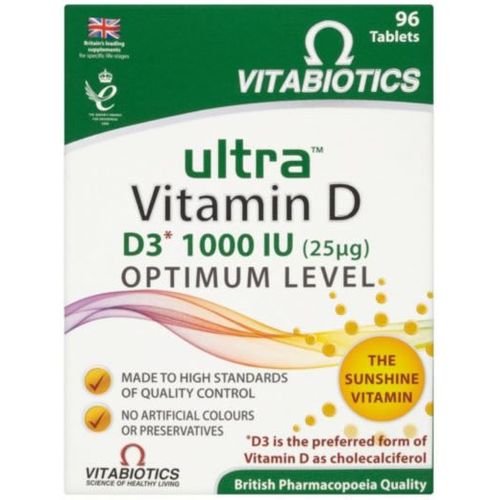Ultra Vitamin D3 Tablets Pack of 96