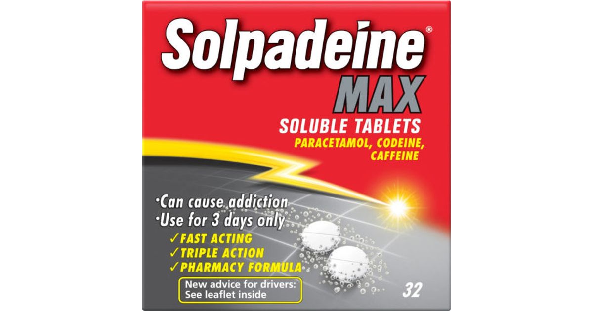 Solpadeine Max Soluble Pack of 32