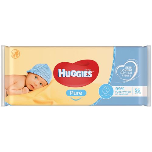 Huggies Pure Wipes Pack of 56