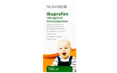 Numark Ibuprofen 100mg/5ml Oral Suspension 100ml