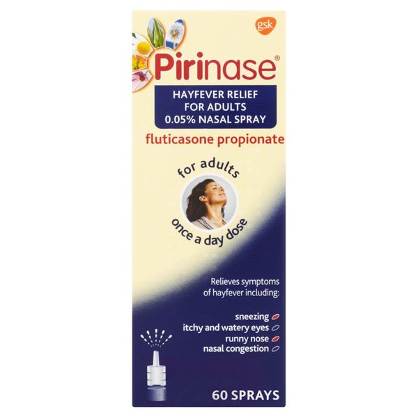 Pirinase Hayfever Nasal Spray 60 dose
