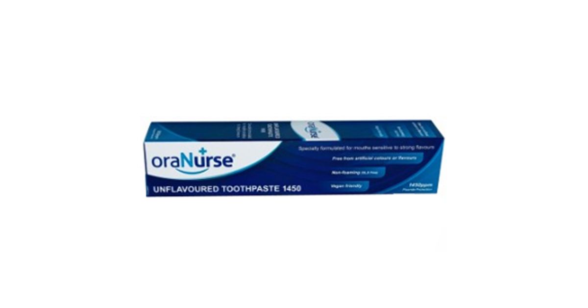 OraNurse Unflavoured Toothpaste 50ml