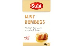Sula Sugar Free Sweets Mint Humbug 42g