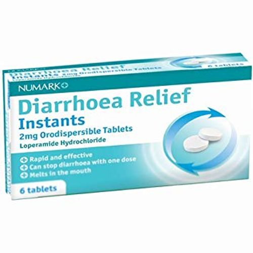 Numark Diarrhoea Relief Instants Tablets Pack of 6