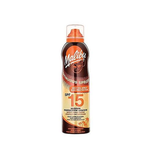 Malibu Continuous Dry Oil Spray SPF15 175ml