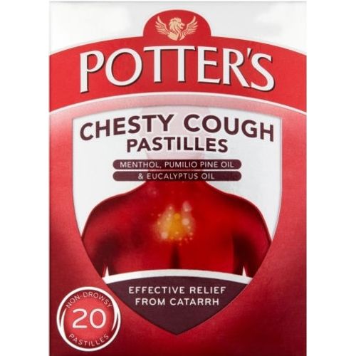 Potters Chesty Cough Pastilles Pack of 20