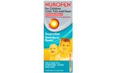 Nurofen for Children Cold, Pain & Fever Strawberry 100ml