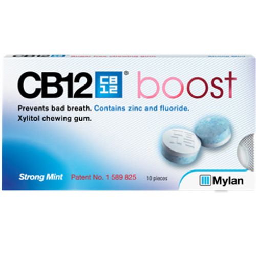 CB12 Strong Mint Chewing Gum x 10 Pieces