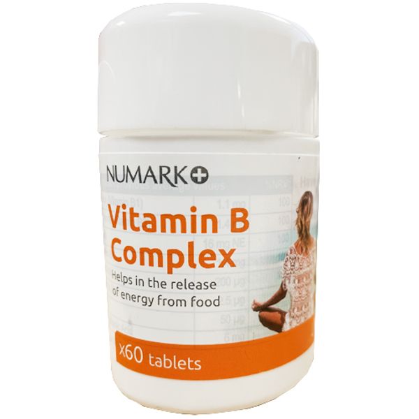 Numark Vitamin B Complex Tablets Pack of 60