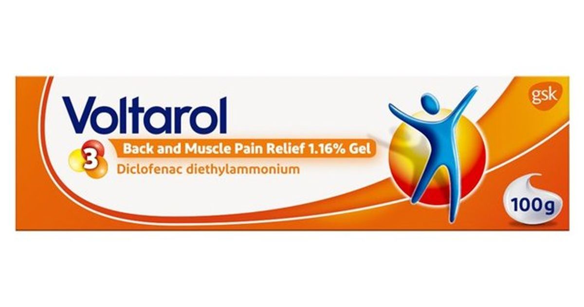 Voltarol Back and Muscle Pain Relief Gel 100g