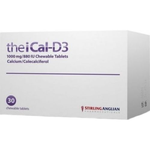 TheiCal-D3 Chewable Tablets Pack of 30