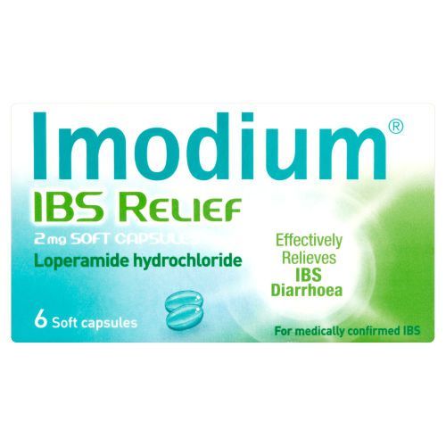 Imodium IBS Relief Capsules 2mg Pack of 6