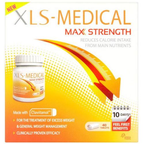 XLS Medical Max Strength Tablets Pack of 40