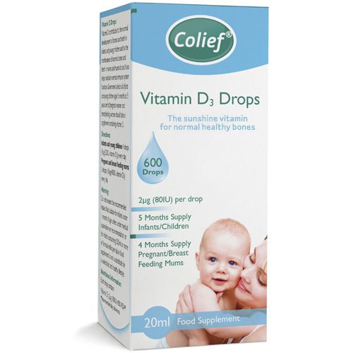 Colief Vitamin D3 Drops 20ml