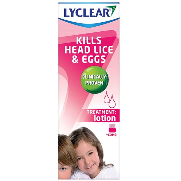 Lyclear Treatment Lotion 100ml and Comb