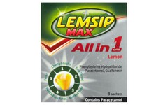 Lemsip Max All in One Lemon Sachets Pack of 8