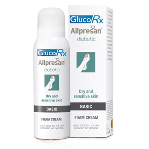 GlucoRx Allpresan Diabetic Foam Cream Basic 300ml