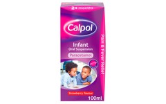 Calpol Infant Suspension Strawberry Flavour 100ml