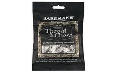 Jakemans Cough Sweets Throat & Chest Menthol 100g