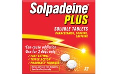 Solpadeine Plus Soluble Tablets Pack of 32