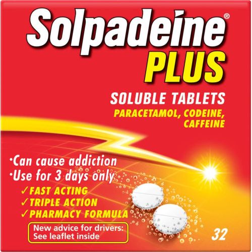 Solpadeine Plus Soluble Tablets Pack of 32