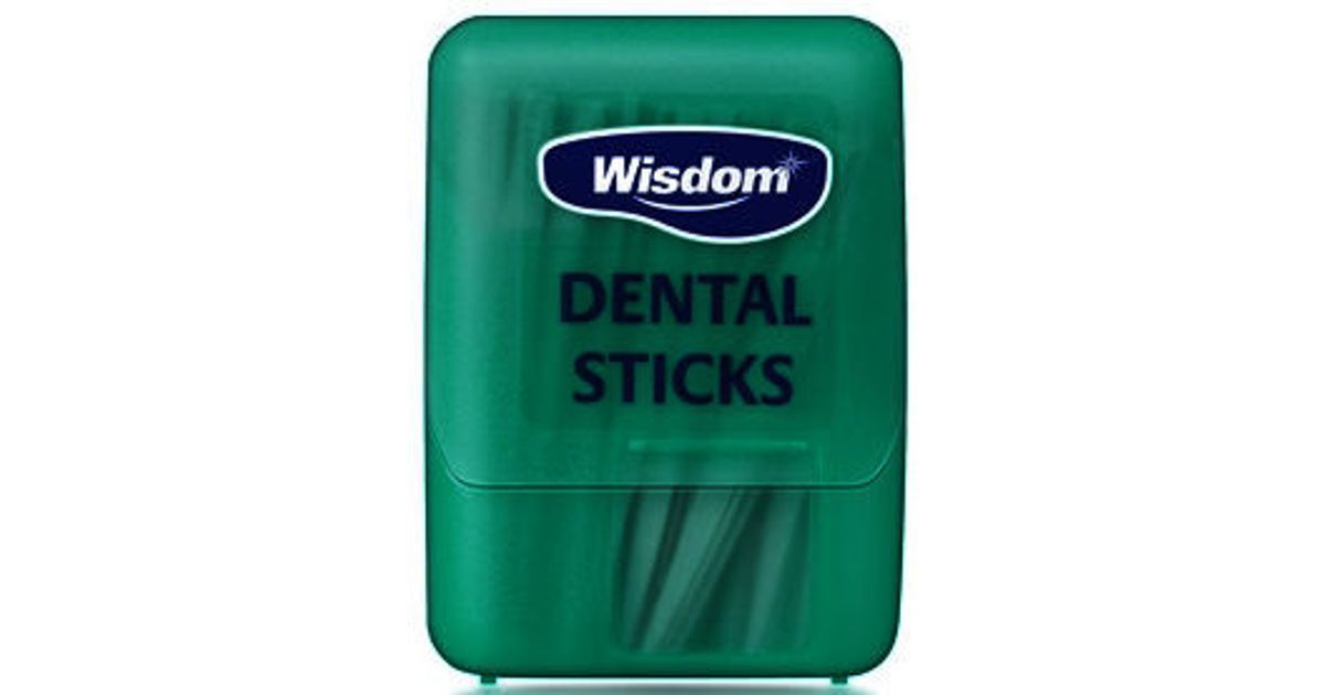 Wisdom Mint Fluoride Dental Sticks Pack of 100