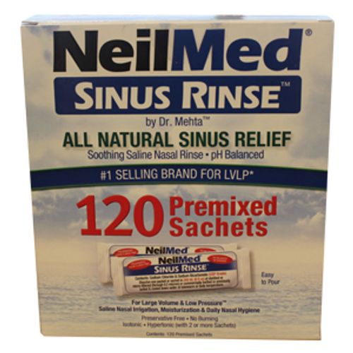 NeilMed Sinus Rinse Refill Sachets Pack of 120