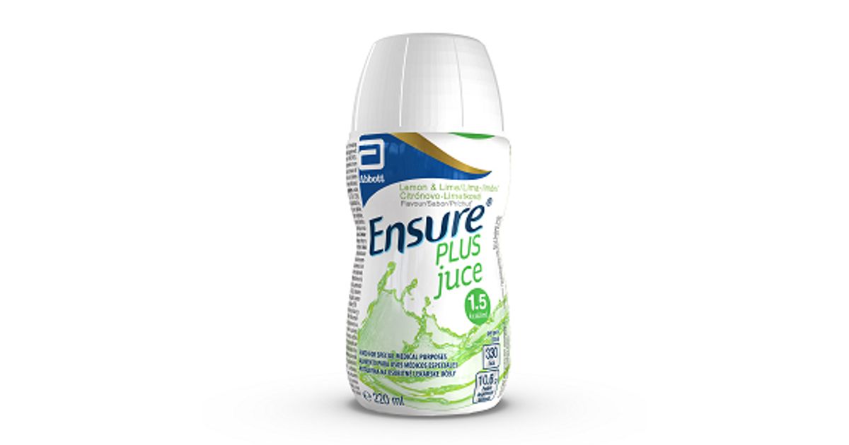 Ensure Plus Juce Lemon & Lime 220ml