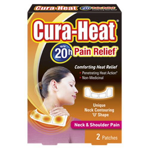 Cura-heat Air Active Neck/Shoulder Pain Pack of 2
