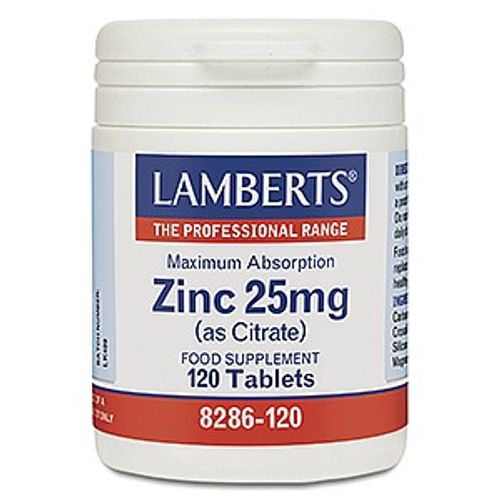 Lamberts Zinc 25mg Tablets Pack of 120