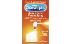 Ultra Chloraseptic Anaesthetic Throat Spray Honey and Lemon 15ml