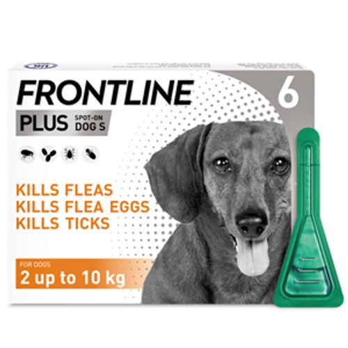 Frontline Plus Spot On Small Dog Pipettes Pack of 6