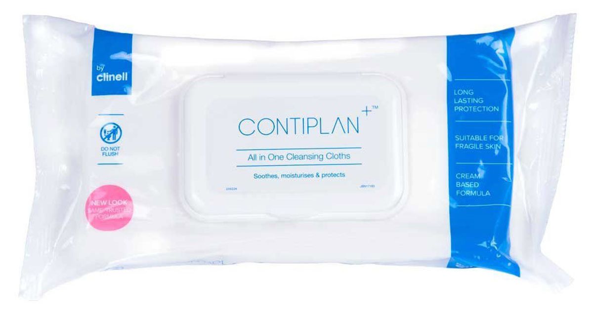Clinell Contiplan Cleansing Cloths Pack of 25