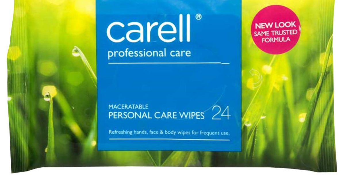Clinell Carell Personal Care Wipes Pack of 24