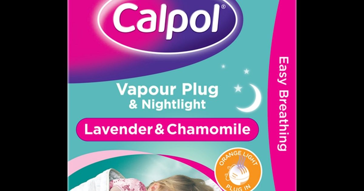 Calpol® Vapour Plug & Nightlight Lavender & Chamomile 3+ Months