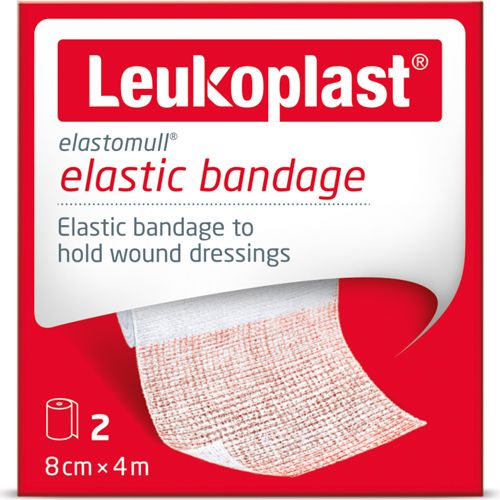 Leukoplast Elastomull Elastic Bandage 8cm x 4m Pack of 2