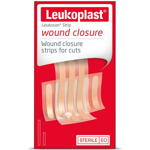 Leukoplast Leukosan Wound Strips Pack of 9
