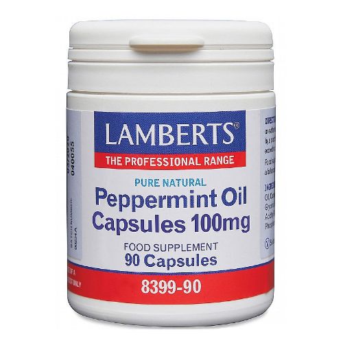 Lamberts Peppermint Oil Capsules 100mg Pack of 90