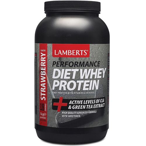 Lamberts Performance Diet Whey Protein Strawberry Flavour 1kg