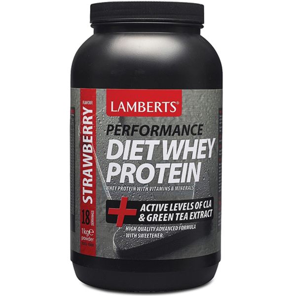 Lamberts Performance Diet Whey Protein Strawberry Flavour 1kg