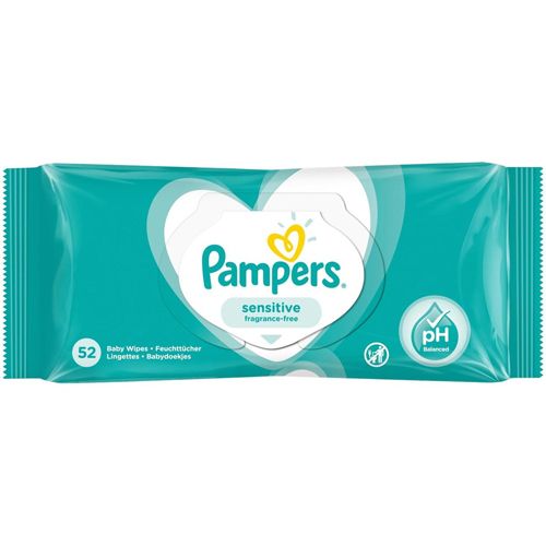 Pampers Baby Wipes Sensitive Pack of 52