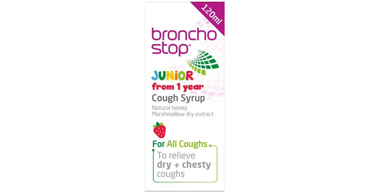 Bronchostop Junior Cough Syrup 120ml