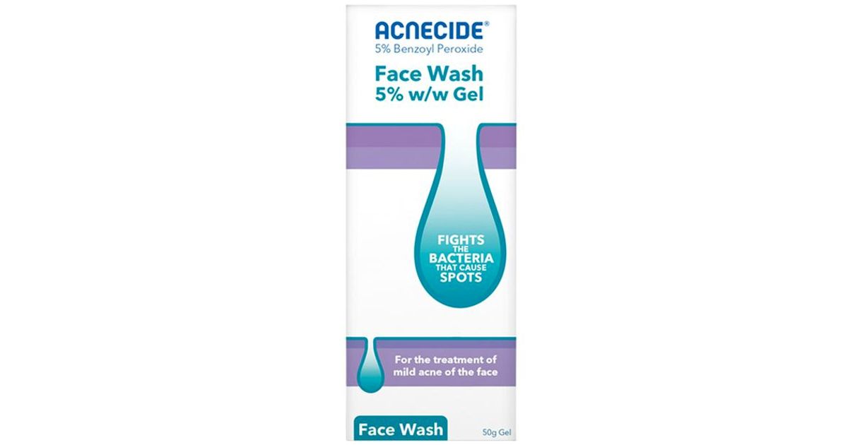 Acnecide Face Wash 5 w/w Gel 50g
