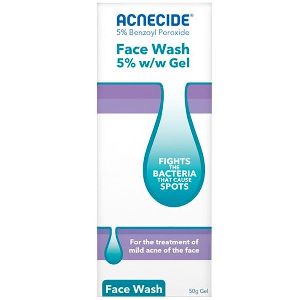 Acnecide Face Wash 5% w/w Gel 50g