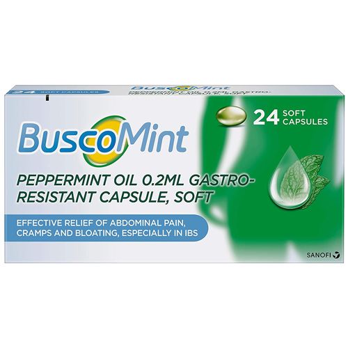 BuscoMint Gastro-Resistant Soft Capsules Pack of 24