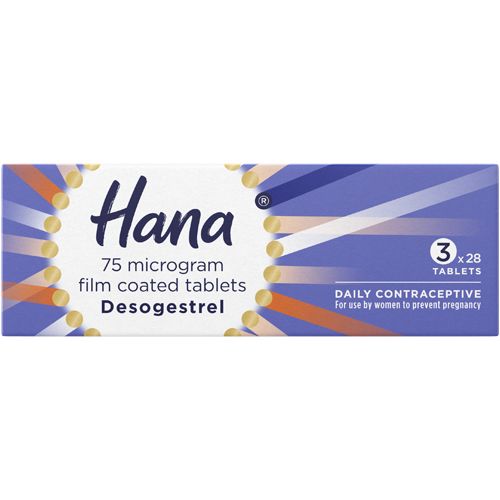 Hana Daily Contraceptive Tablets Pack of 84