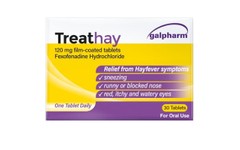 Treathay 120mg Fexofenadine Tablets Pack of 30