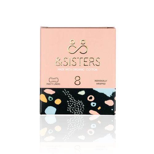 &Sisters Organic Cotton Liners Very Light Pack of 8