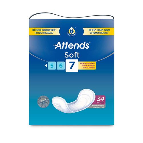 Attends Soft 7 Pack of 34