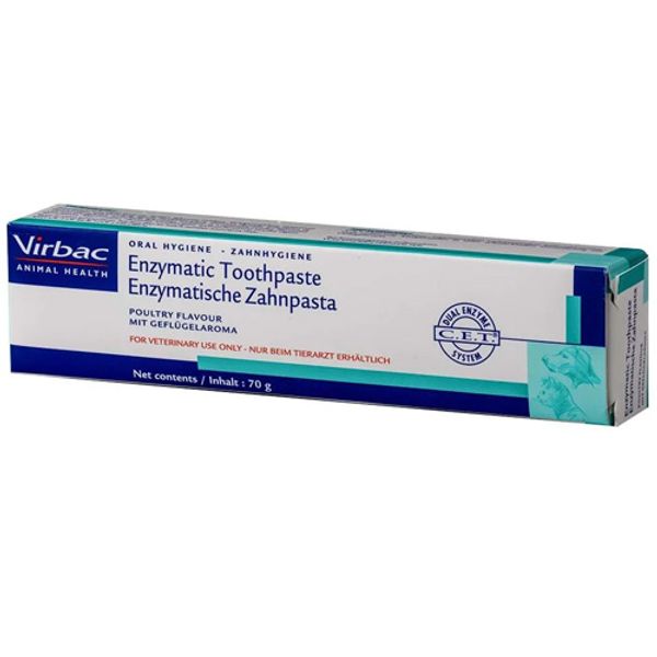 Virbac Enzymatic Poultry Flavoured Toothpaste for Dogs 70g